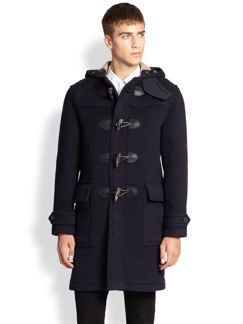 burberry sportcoat|men's burberry duffle coat.